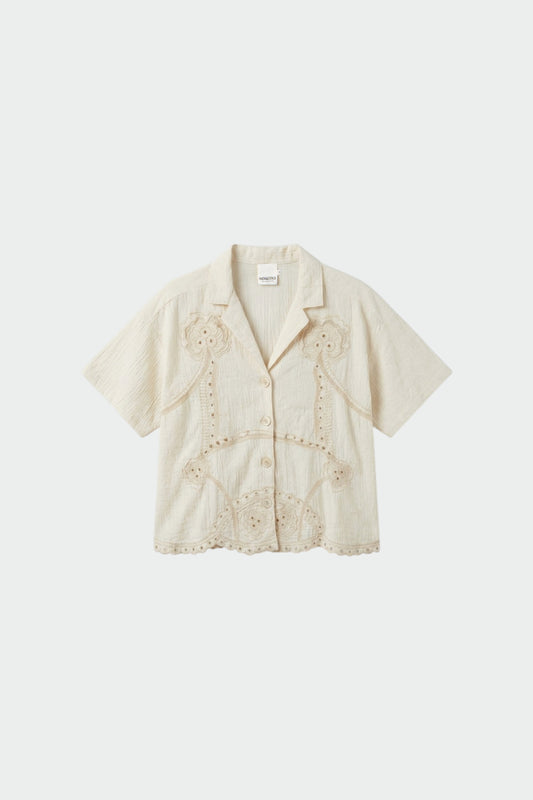 EYELET EMBROIDERED SHIRT 6