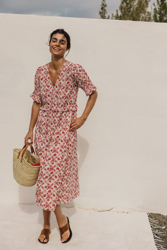 VINTAGE PRINT DRESS 2