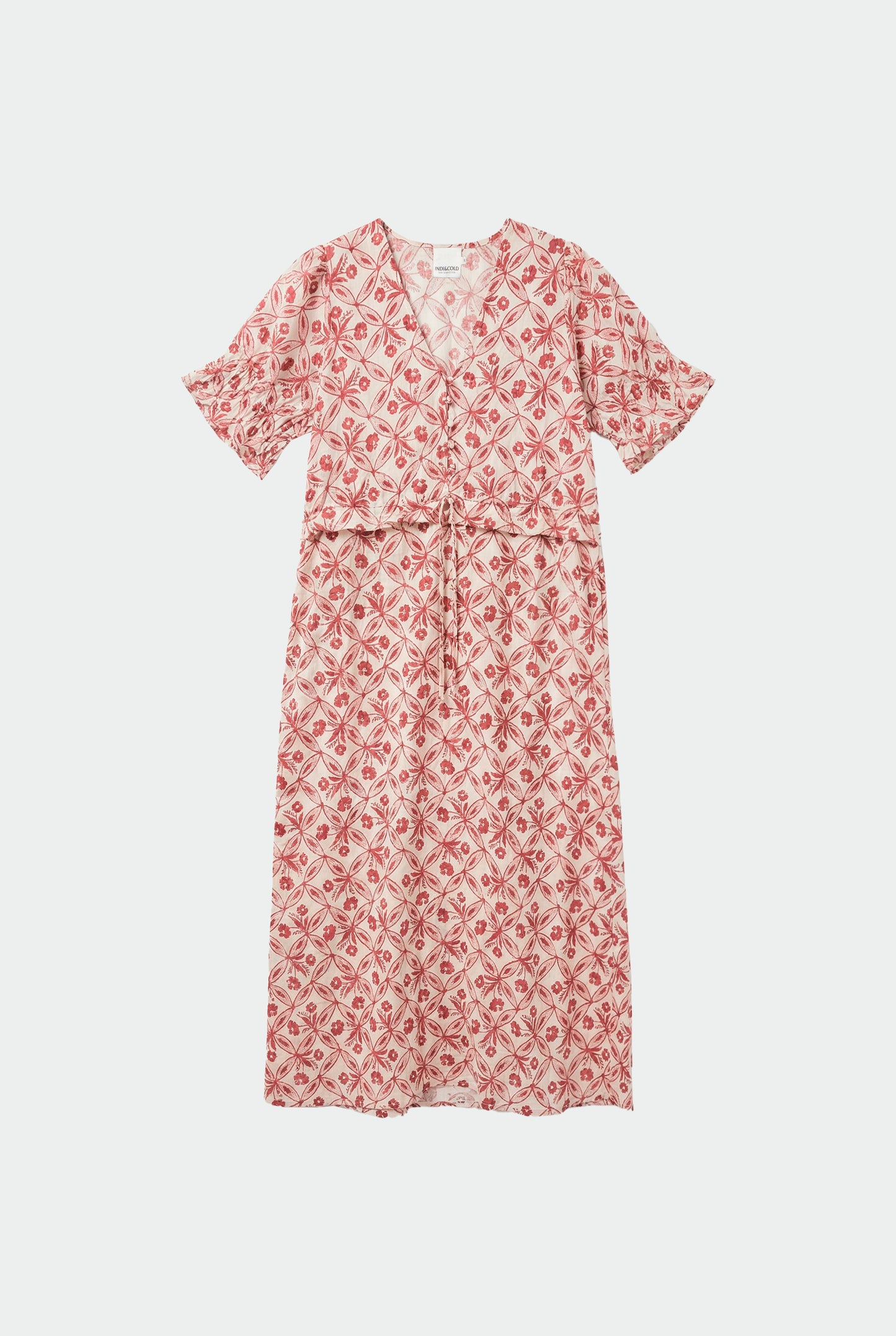 VINTAGE PRINT DRESS