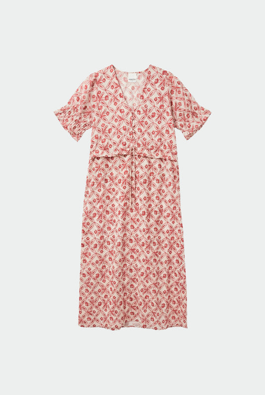 VINTAGE PRINT DRESS 6