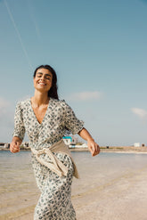 VINTAGE PRINT DRESS