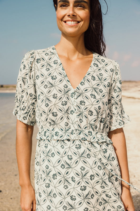 VINTAGE PRINT DRESS 2