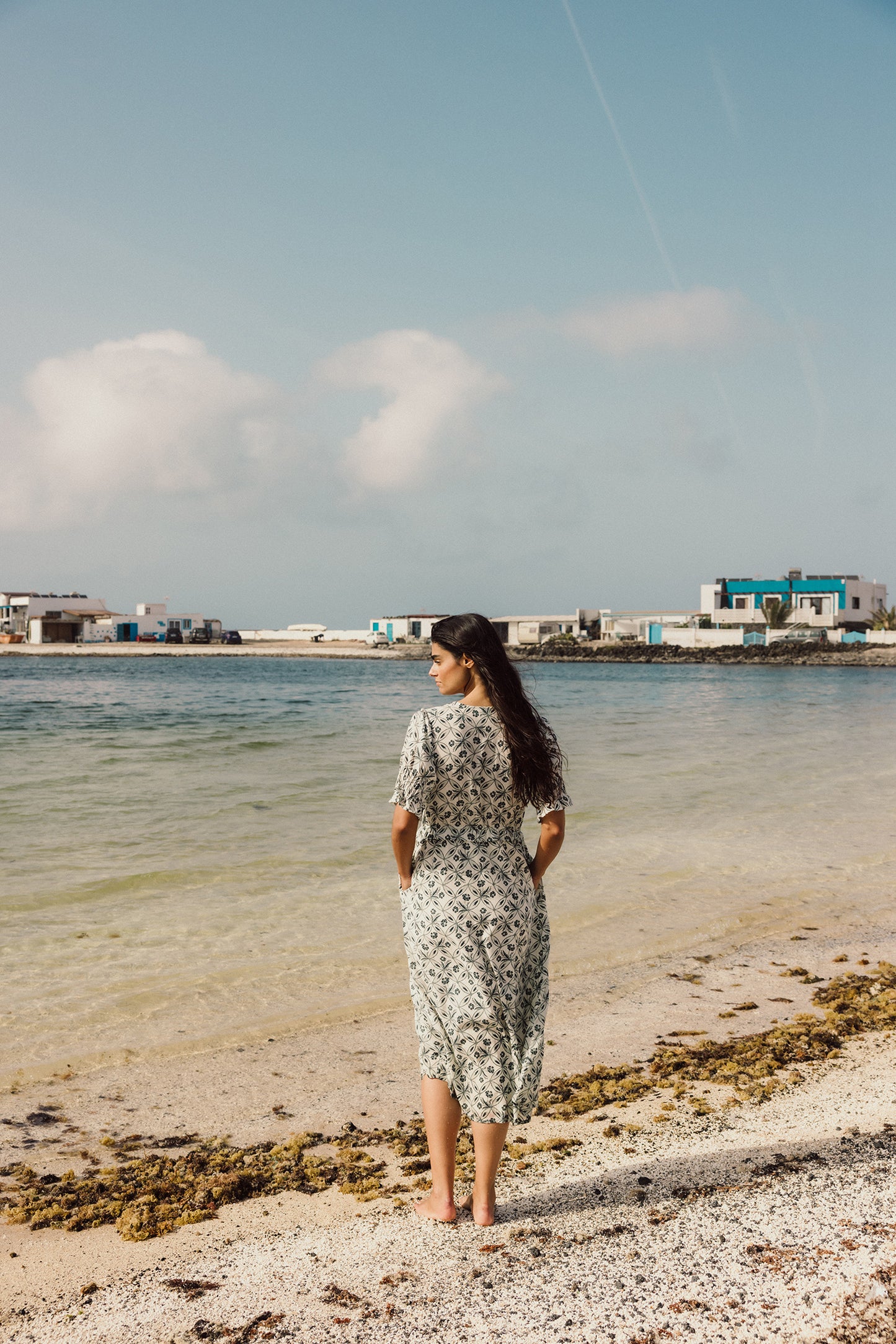 VINTAGE PRINT DRESS
