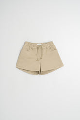 ELASTIC-WAISTBAND DRAWSTRING SHORT