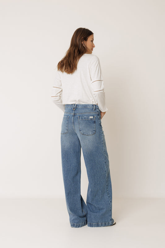 CROSSED-WAISTBAND PANT 4