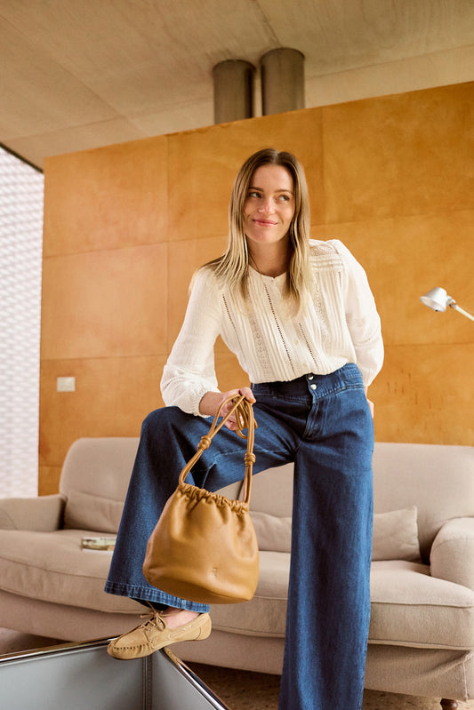 ROMANTIC DOUBLE GAUZE SHIRT 2