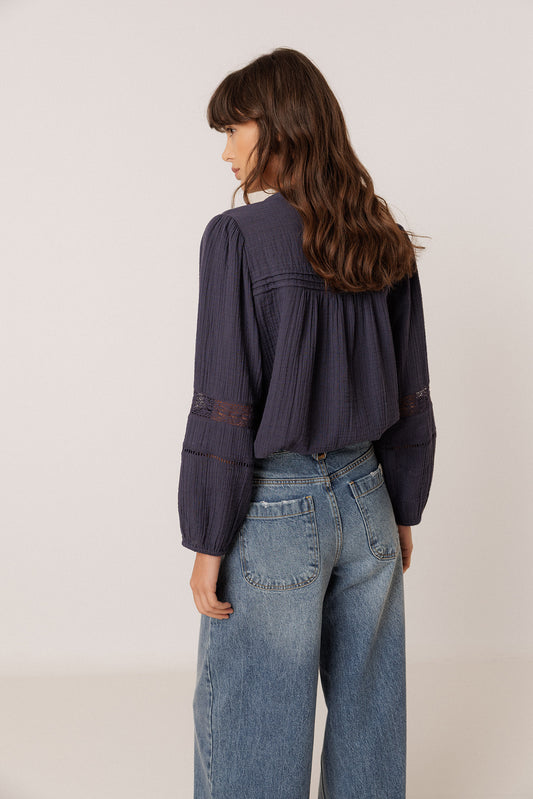 ROMANTIC DOUBLE GAUZE SHIRT 3