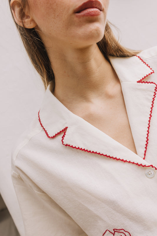 MAXI EMBROIDERED SHIRT 3