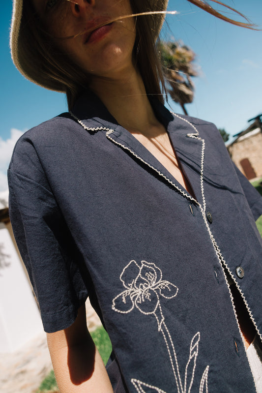 MAXI EMBROIDERED SHIRT 2