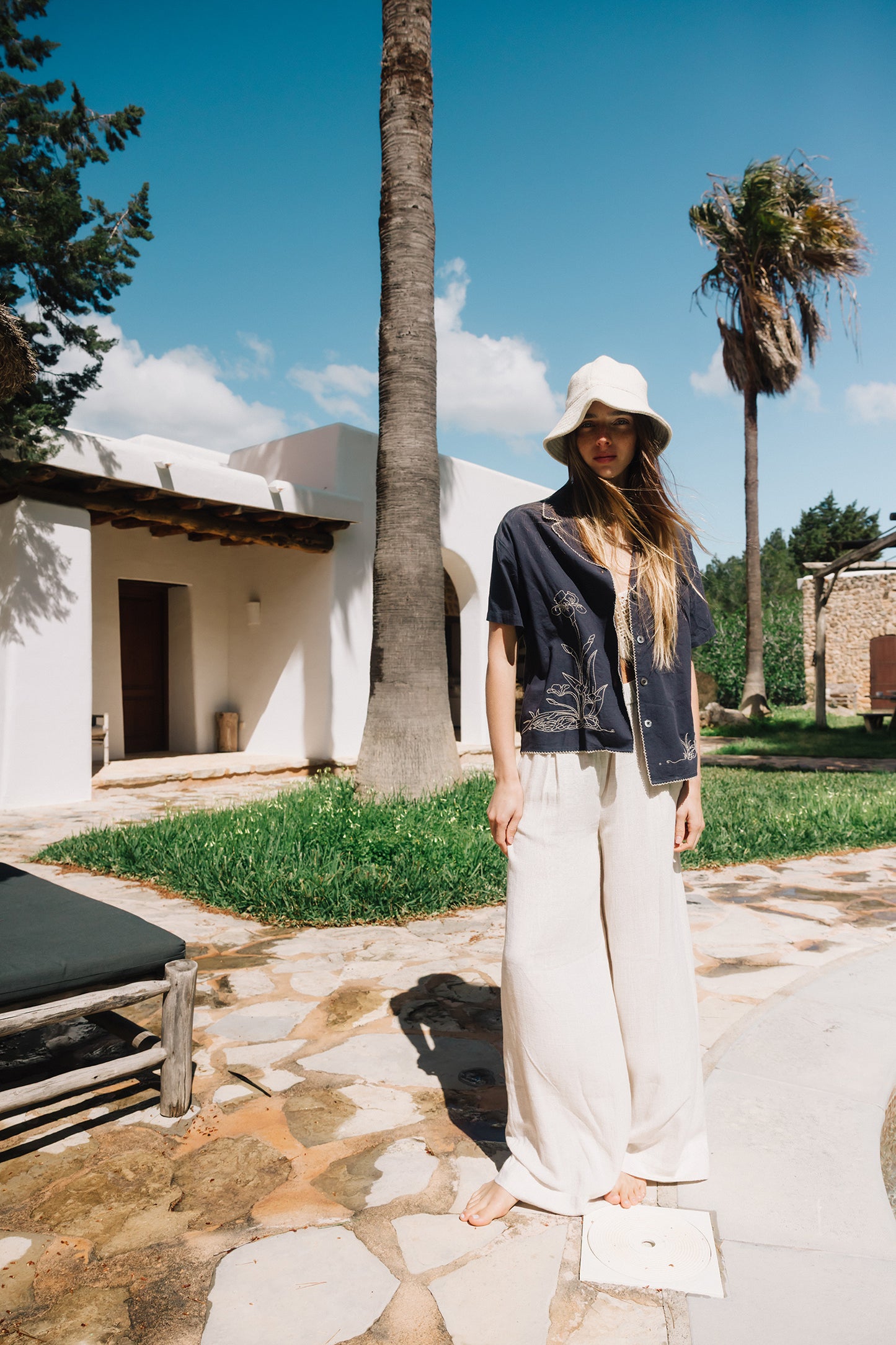 MAXI EMBROIDERED SHIRT