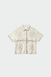 FLORAL EMBROIDERED SHIRT