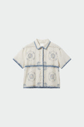 FLORAL EMBROIDERED SHIRT