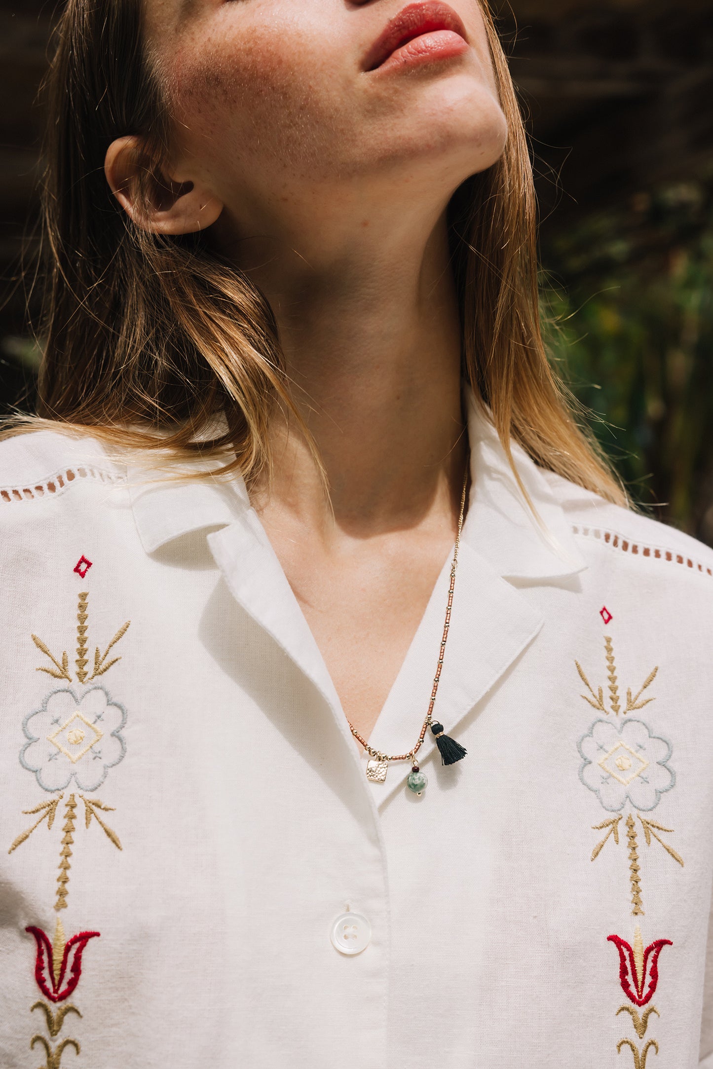 GUAYABERA STYLE SHIRT