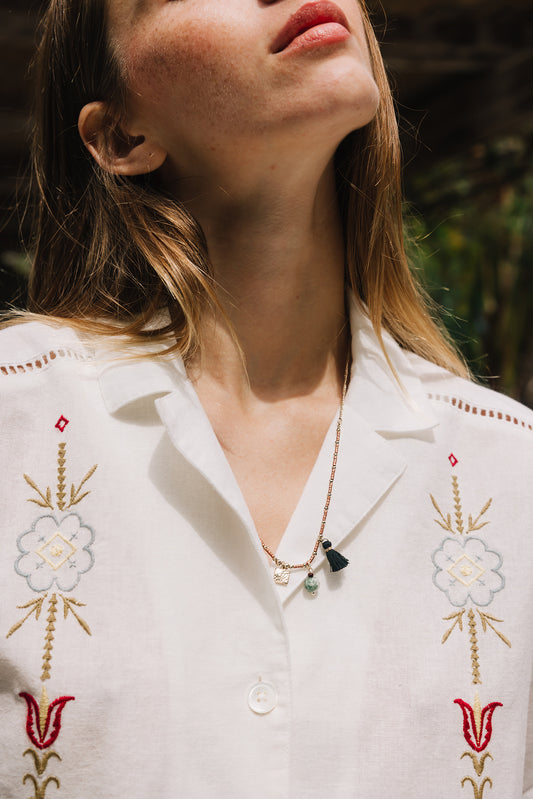 GUAYABERA STYLE SHIRT 2