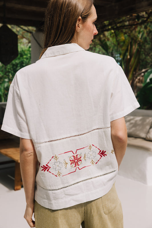 GUAYABERA STYLE SHIRT 4