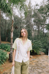 GUAYABERA STYLE SHIRT