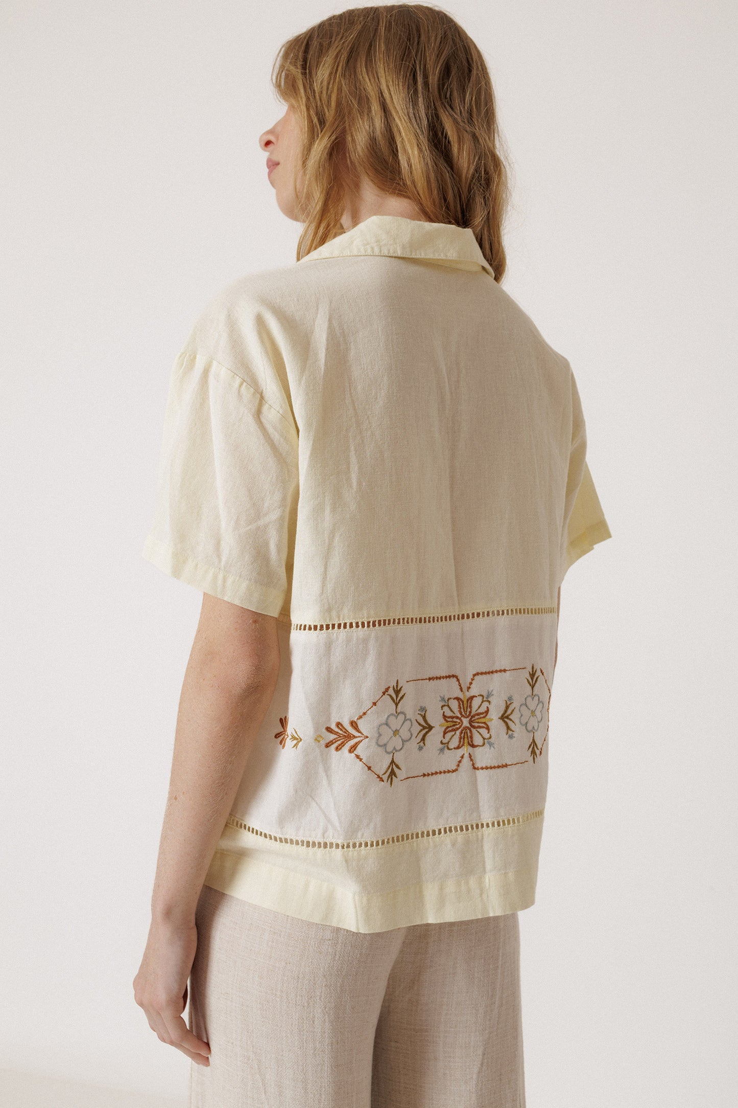 GUAYABERA STYLE SHIRT