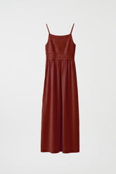 DOUBLE gauze CROCHET DRESS