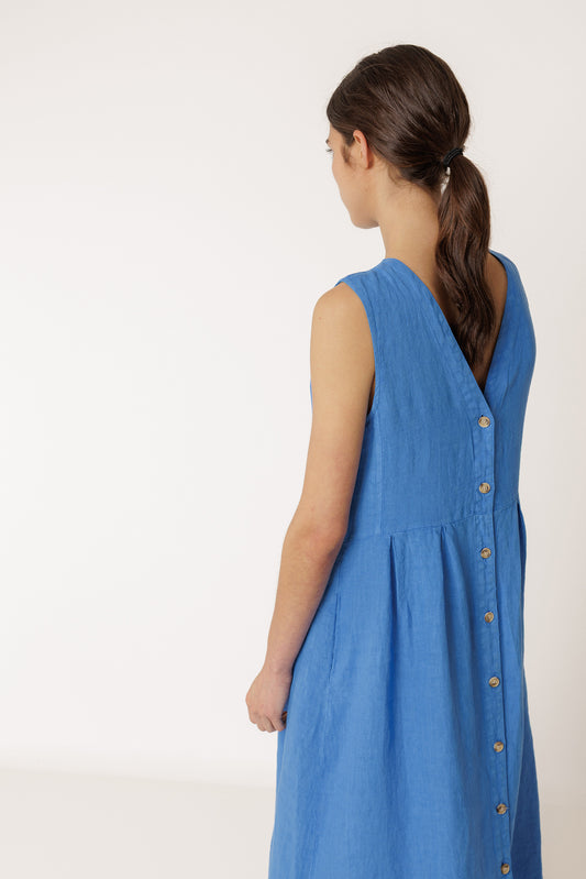 LINEN MULTIPOSITION DRESS 4