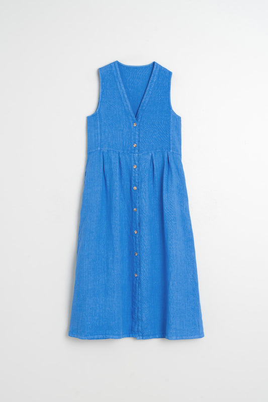 LINEN MULTIPOSITION DRESS 5