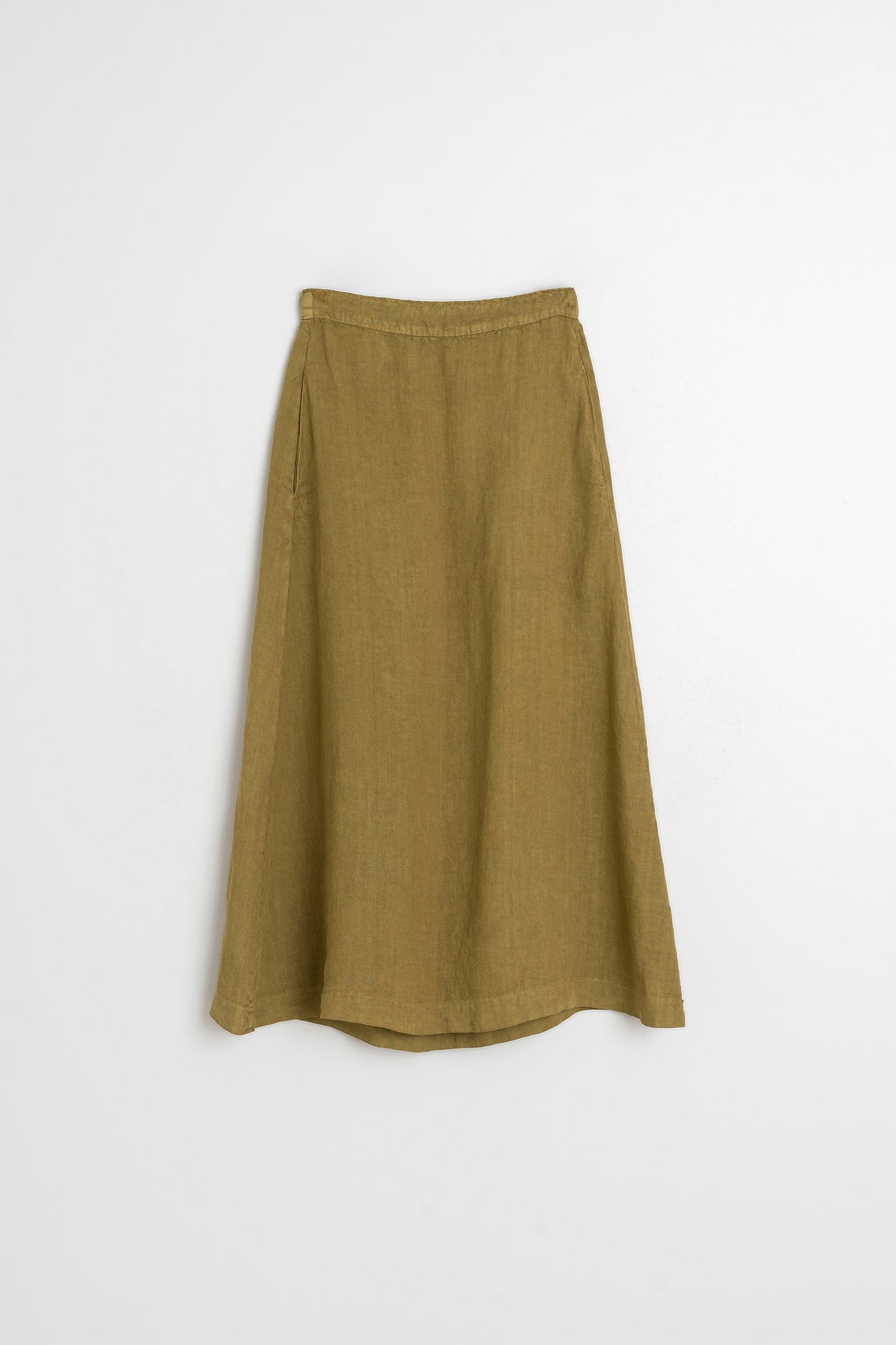 LONG LINEN SKIRT