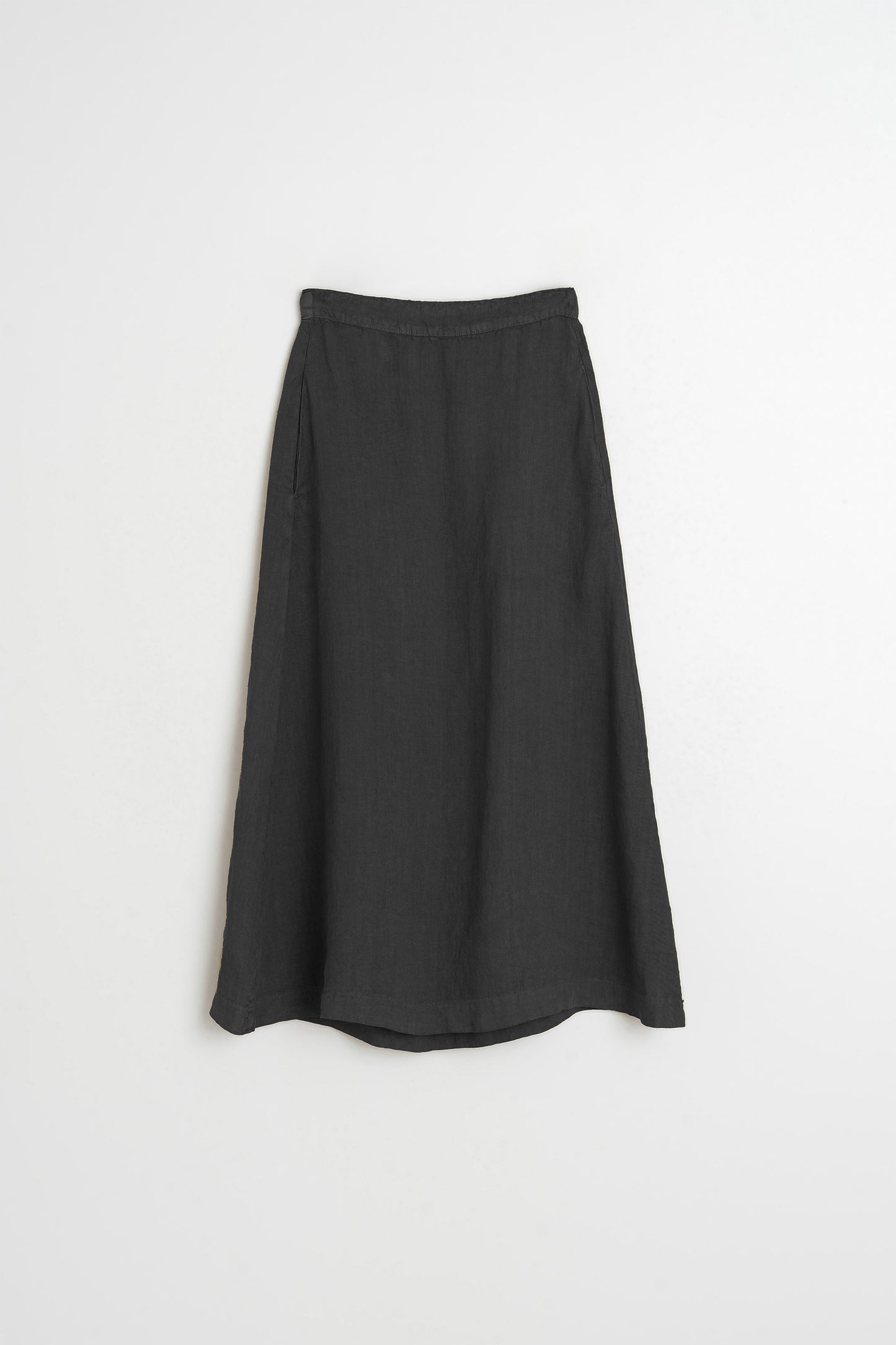 LONG LINEN SKIRT
