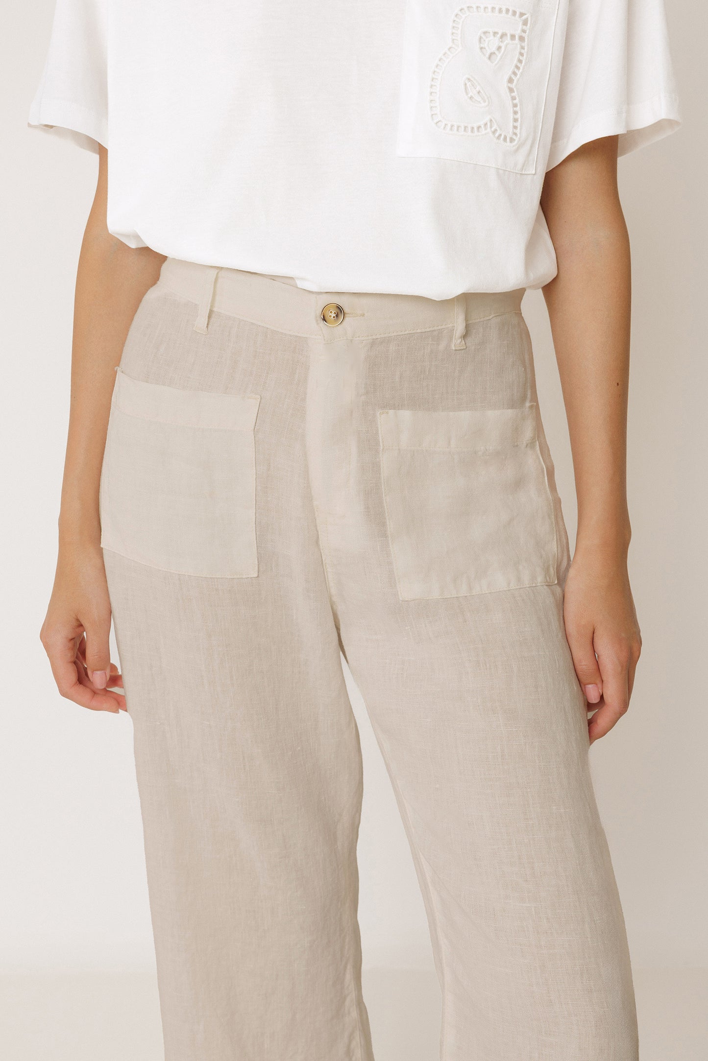 FLOWY LINEN PANT