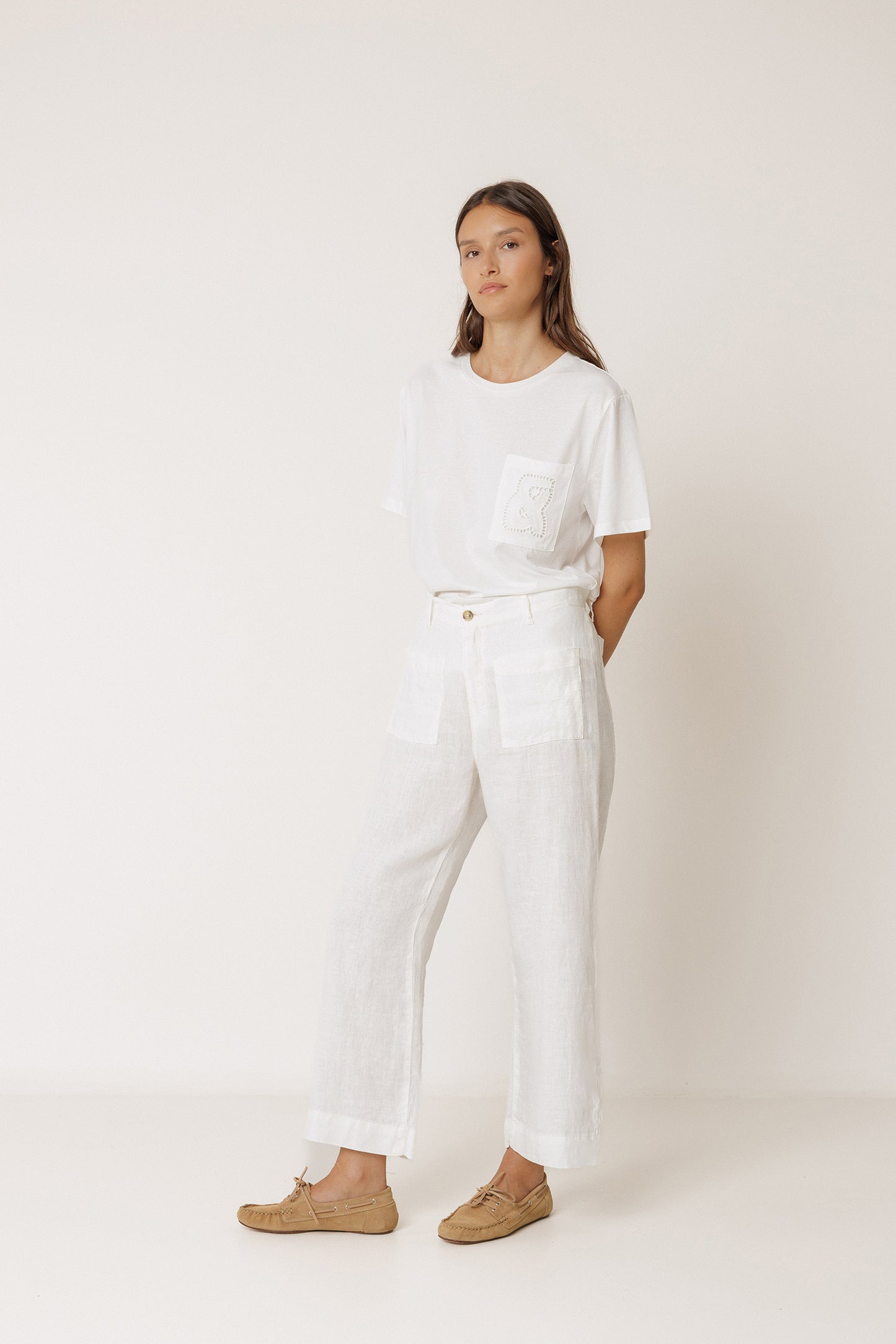 FLOWY LINEN PANT