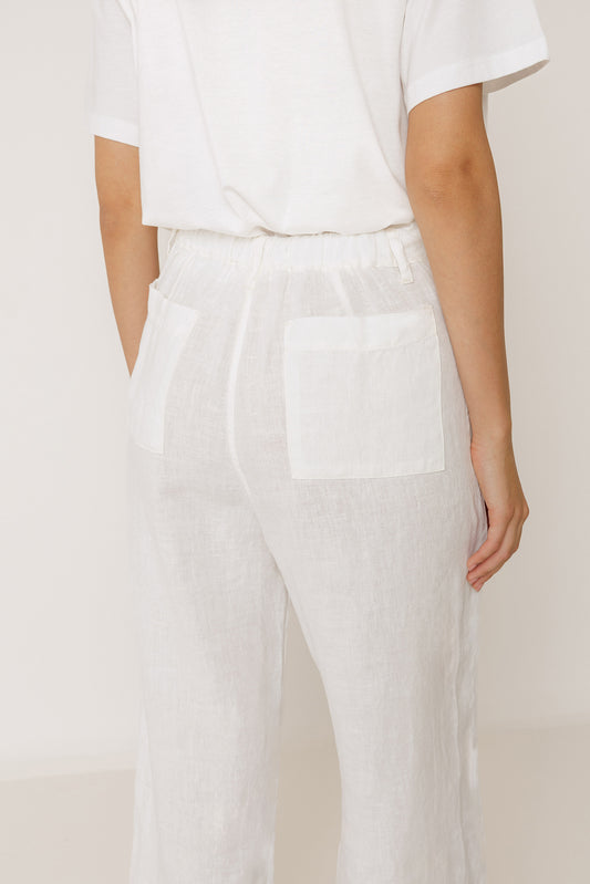 FLOWY LINEN PANT 4