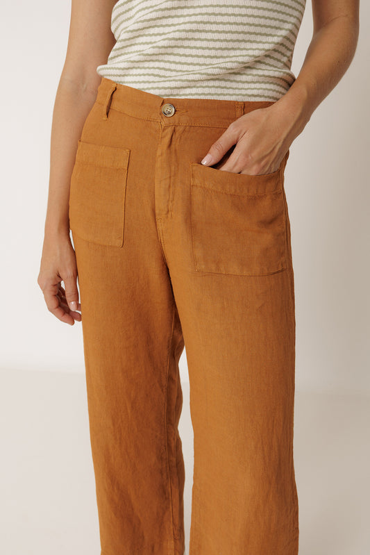 FLOWY LINEN PANT 2