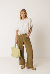 FLOWY LINEN PANT