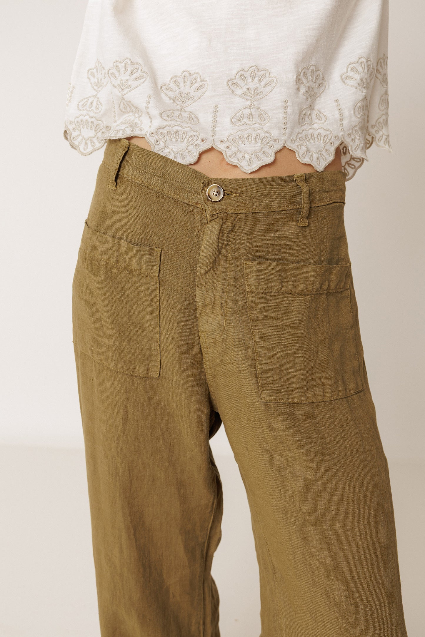 FLOWY LINEN PANT