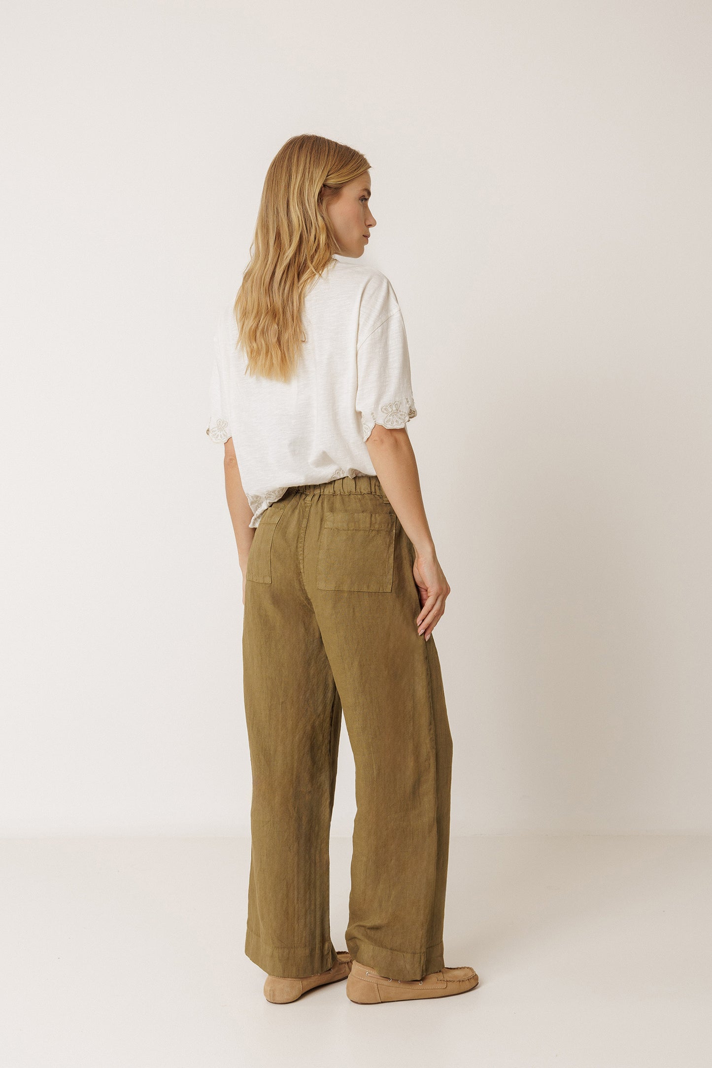 FLOWY LINEN PANT