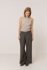 FLOWY LINEN PANT