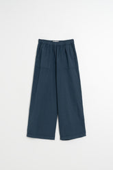 STRAIGHT POPLIN PANT