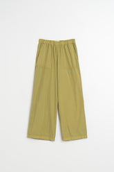 STRAIGHT POPLIN PANT