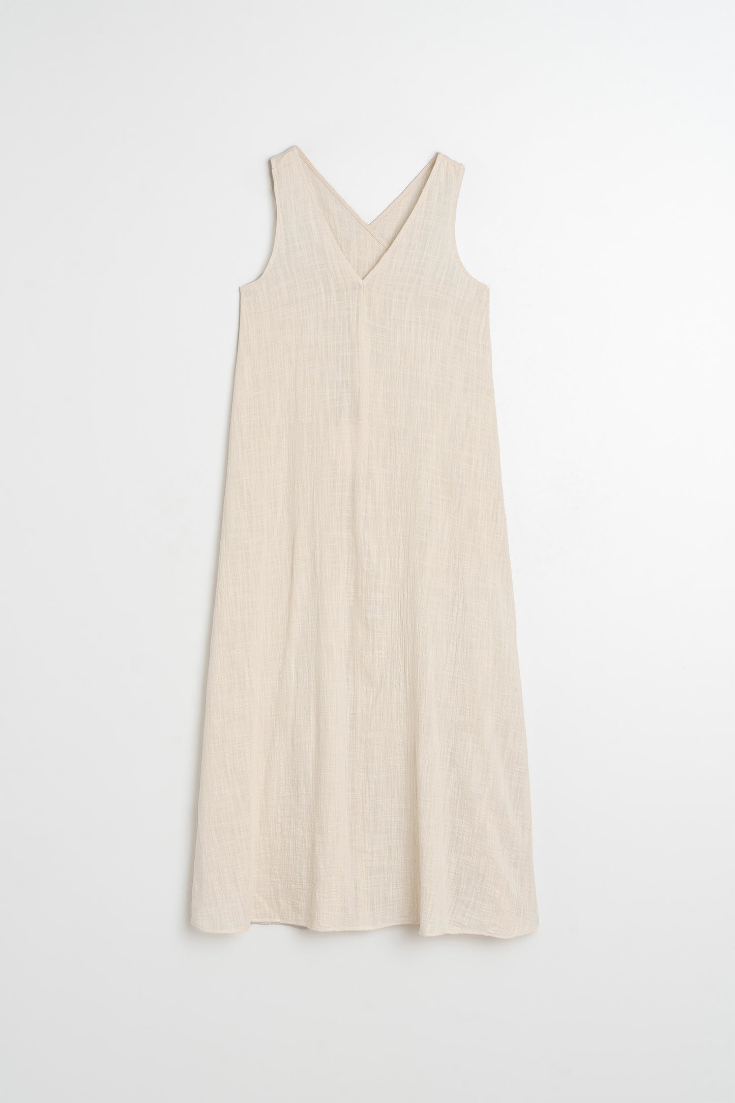 CREPE MAXI DRESS
