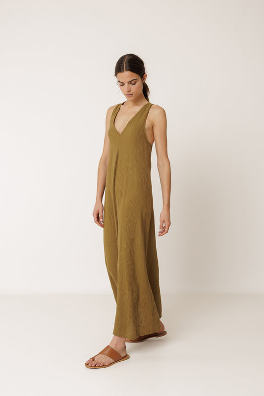 CREPE MAXI DRESS 1