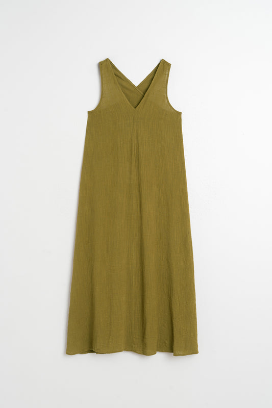 CREPE MAXI DRESS 4