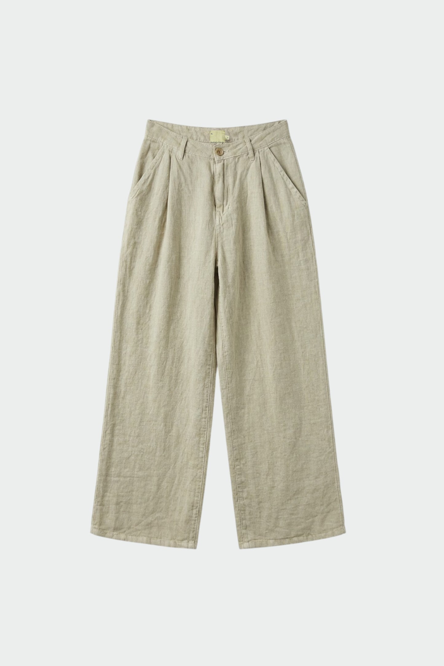 LINEN PANTS WITH PLEATS