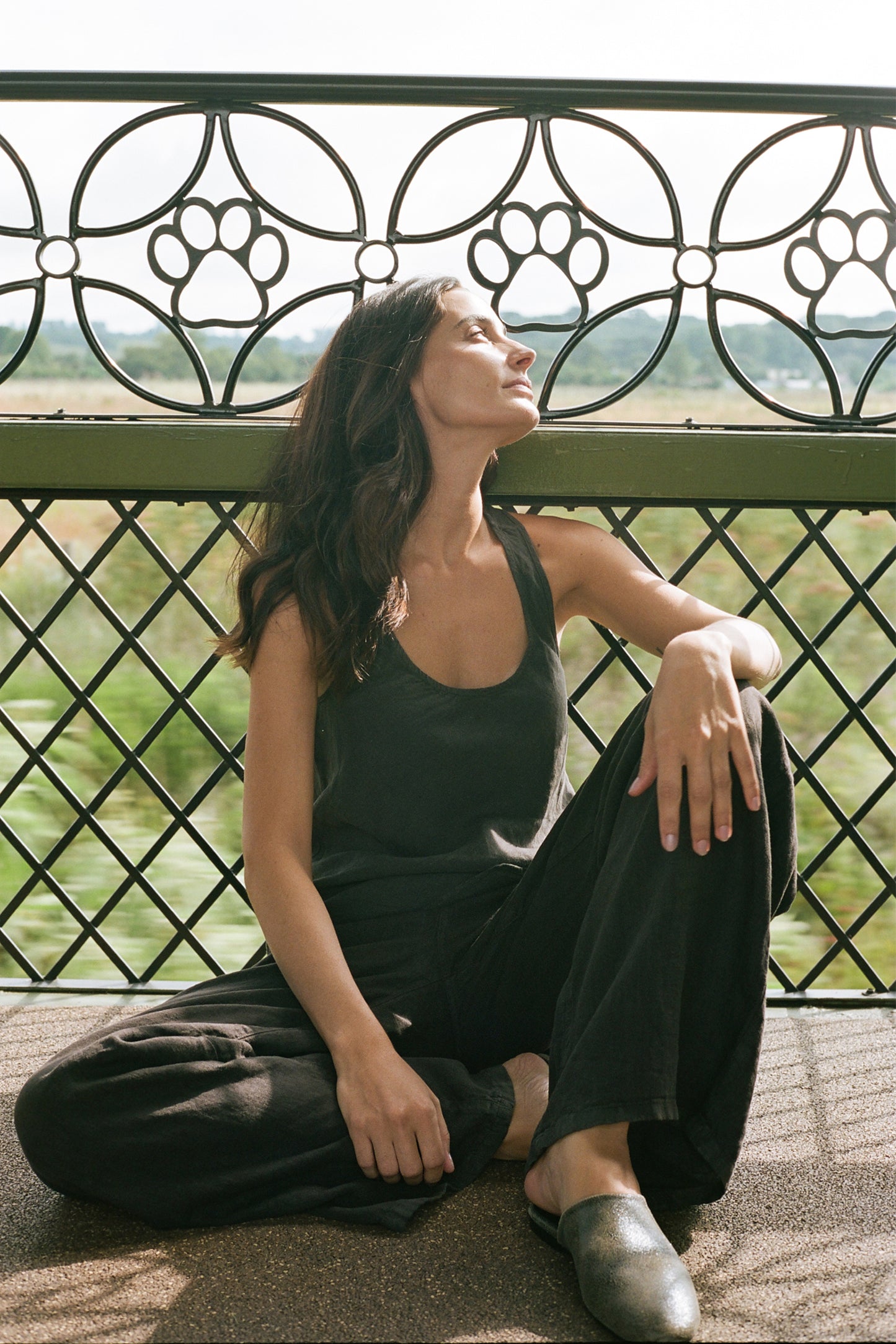 LINEN PANTS WITH PLEATS