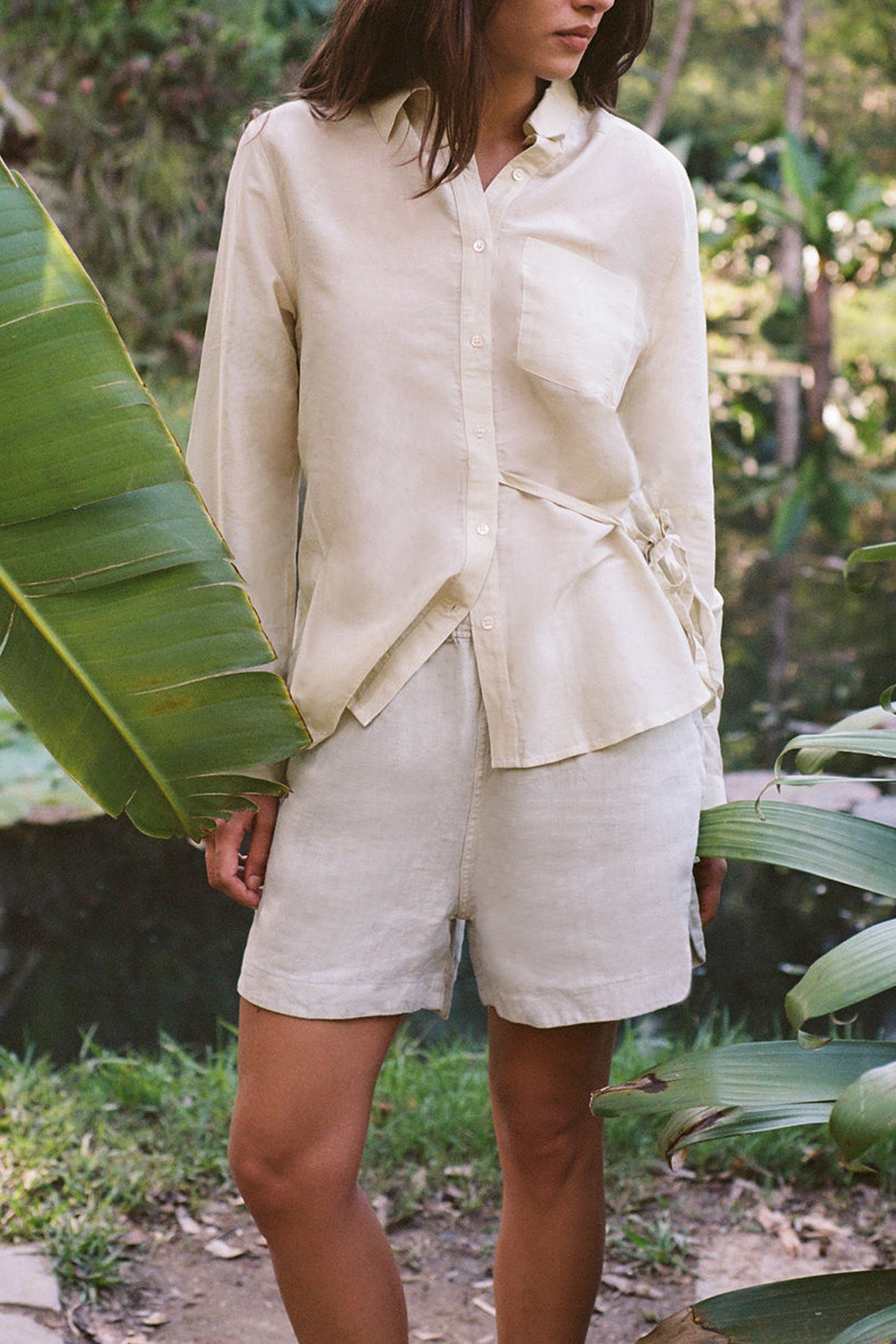 LINEN SHORT