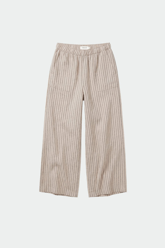 STRIPED LINEN PANTS 4