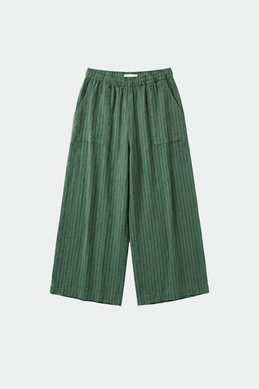 STRIPED LINEN PANTS 5