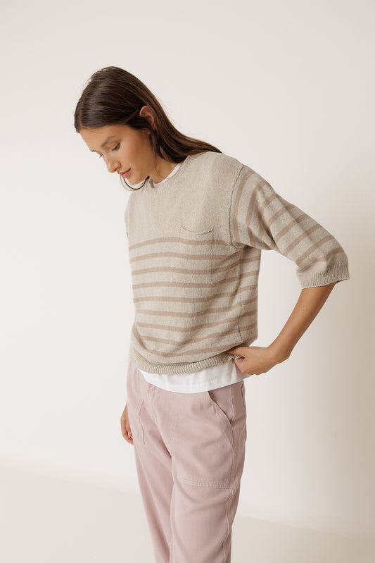 SAILOR-STRIPE SWEATER 1
