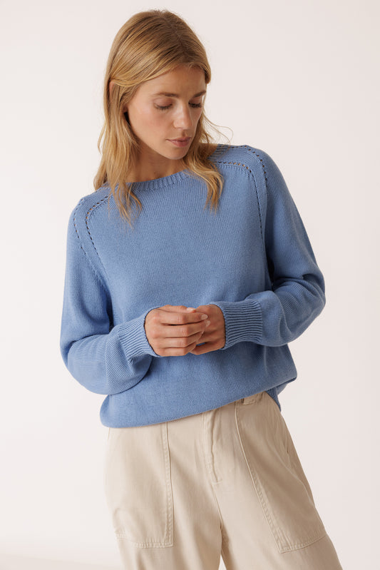 BASIC LOOSE-KNIT SWEATER 1