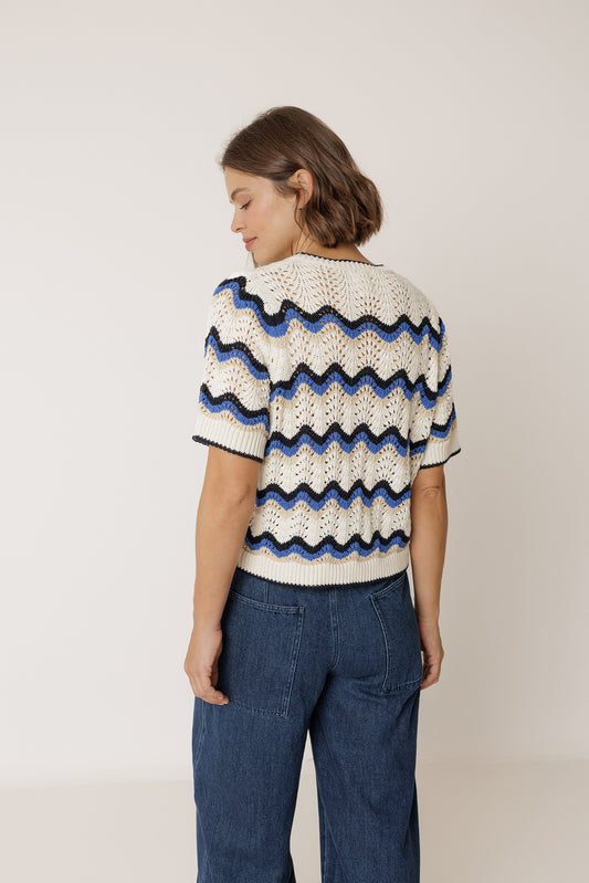 ZIG-ZAG CROCHET SWEATER 3