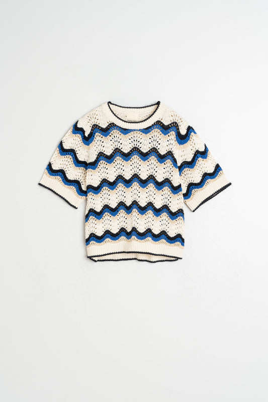 ZIG-ZAG CROCHET SWEATER 5