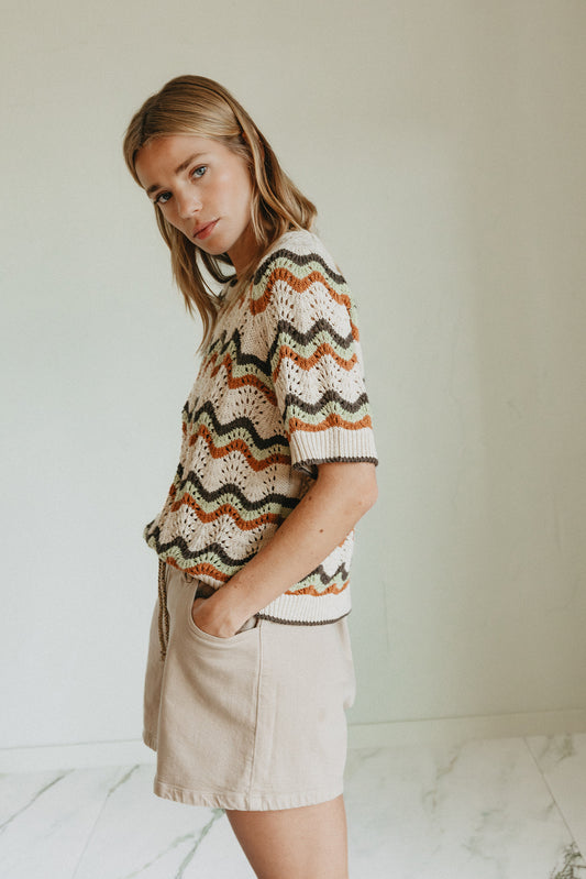 ZIG-ZAG CROCHET SWEATER 2