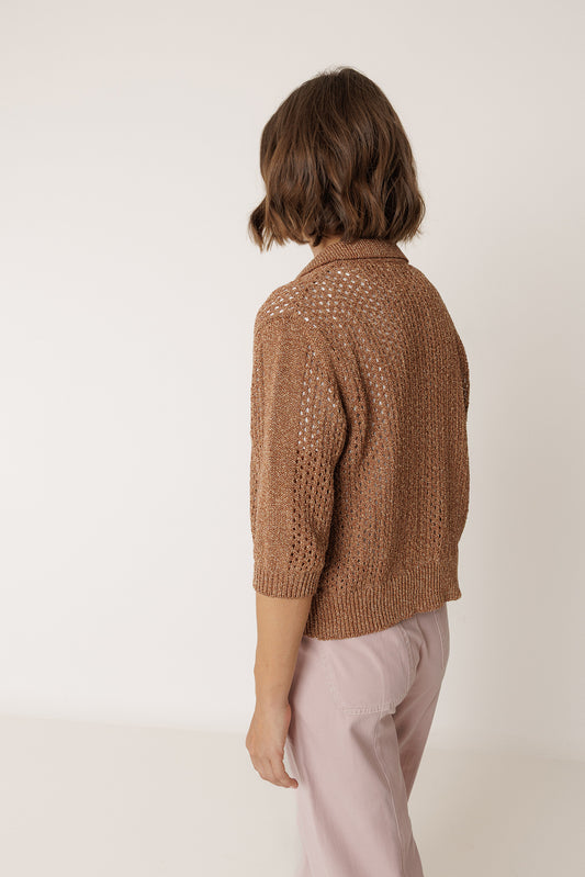 OPEN-KNIT JACKET 2
